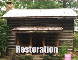 Historic Log Cabin Restoration  Defiance, Ohio